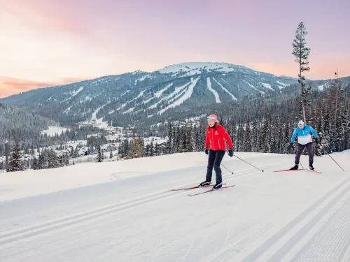 Get the ultimate Sun Peaks Nordic skiing experience with local